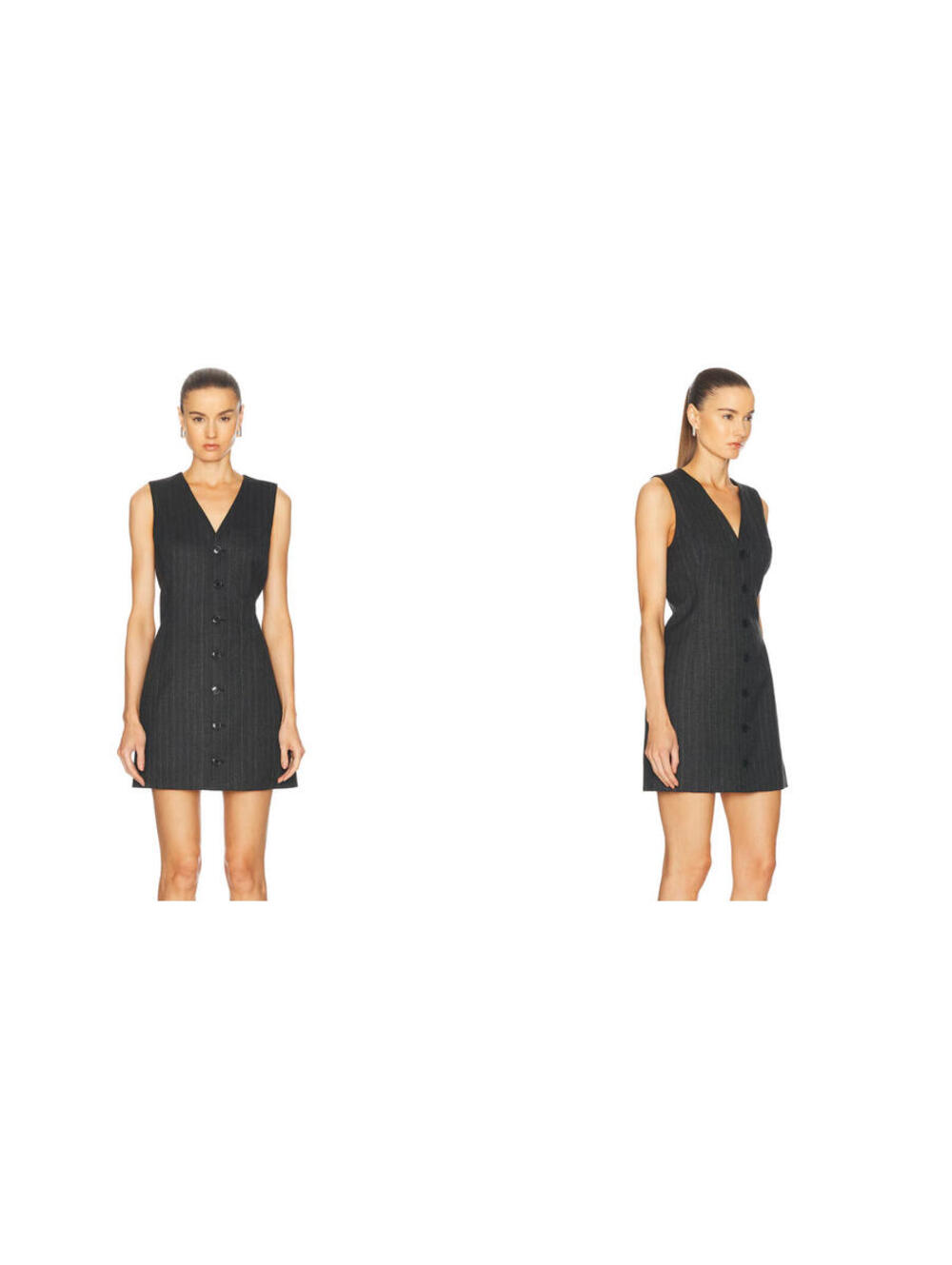 FRAME Pinstripe Suiting Dress, Brand New, $598 Retail, Size Large, #2351
